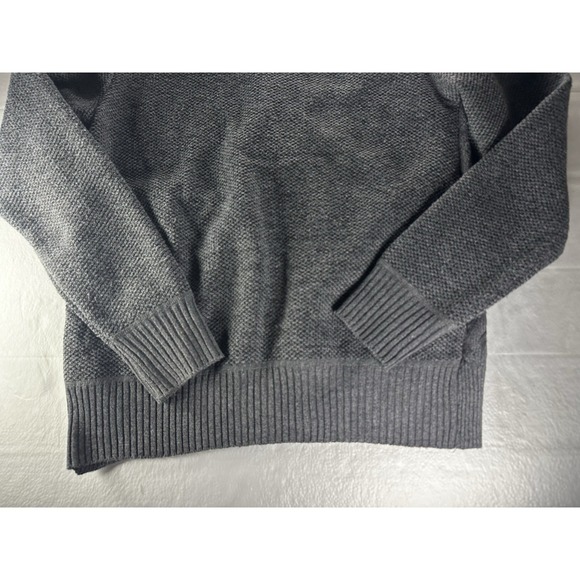 Buffalo David Bitton Cable Knit Cable Knit Cardigan Sweater Mens Small Gray NWT - Picture 16 of 16